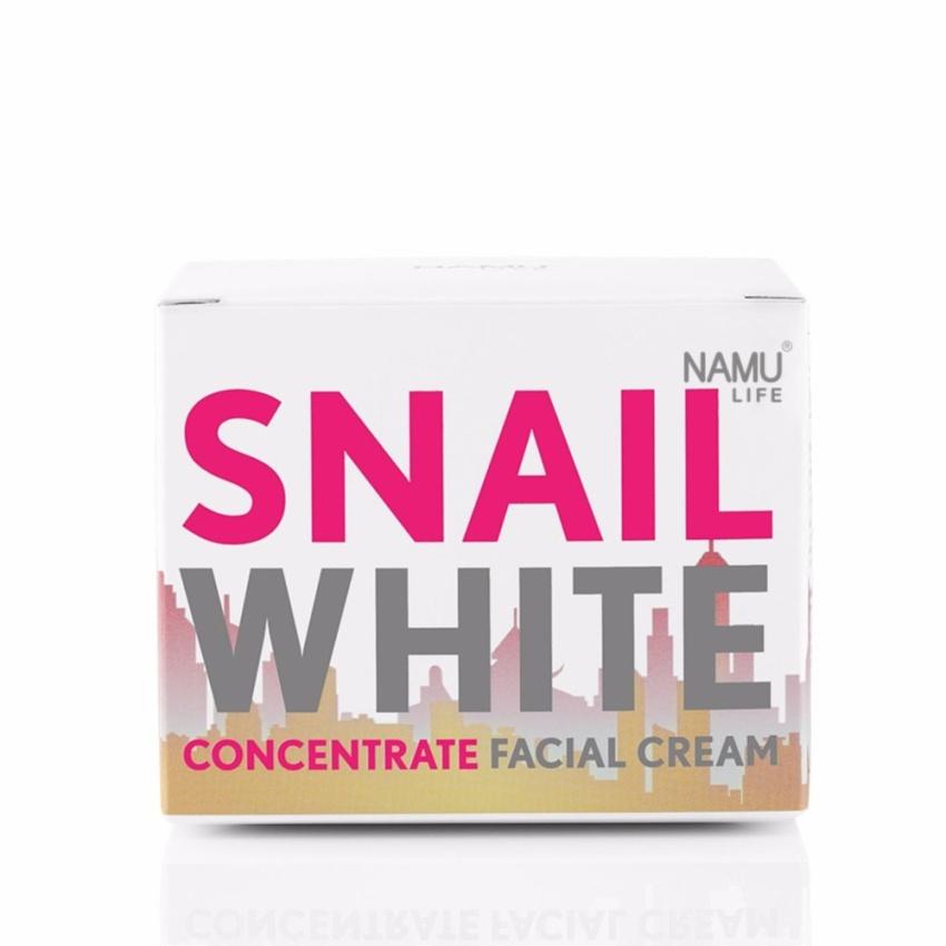 Концентрированный Тайский крем для лица с золотом NAMU LIFE SNAIL WHITE CONCENTRATE 50 гр.