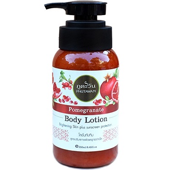 Phutawan Body Lotion Pomegranate 250 мл. Thailand_pomegranatebody-lotion