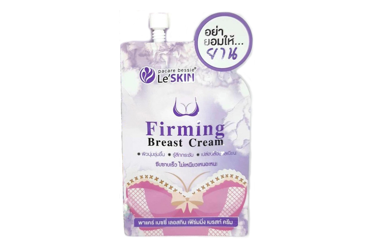 Тайский крем для подтяжки бюста Firming Breast Cream Le'SKIN 8 гр. КРЕМ ДЛЯ ГРУДИ leskinkolbaska